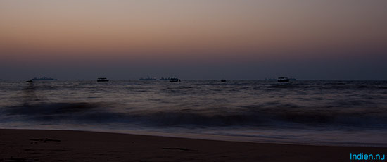 Goa efter solnedgång