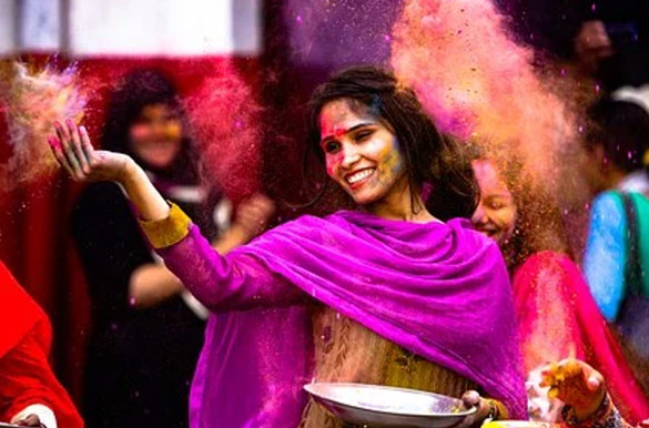 Färger i Indien Färger i Indien