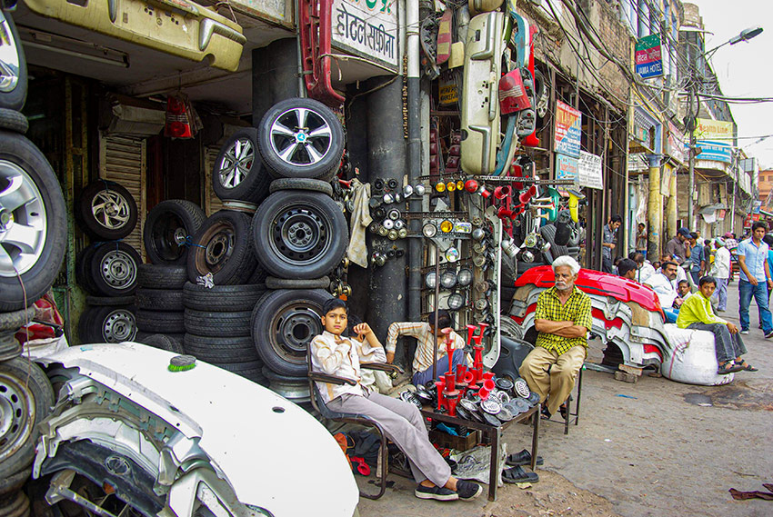 Chor Bazaar i Delhi