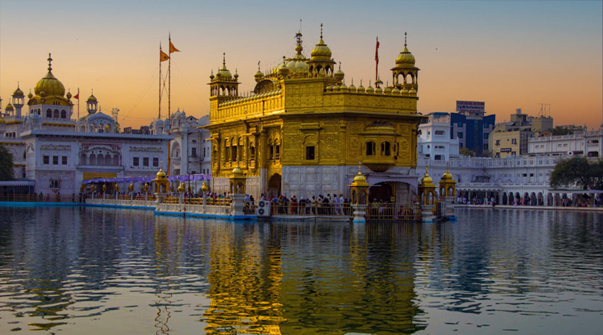 Gyllene templet i Amritsar