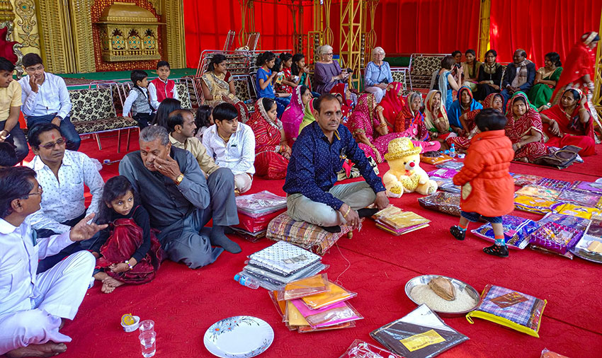 Gåvor vid jainbröllop