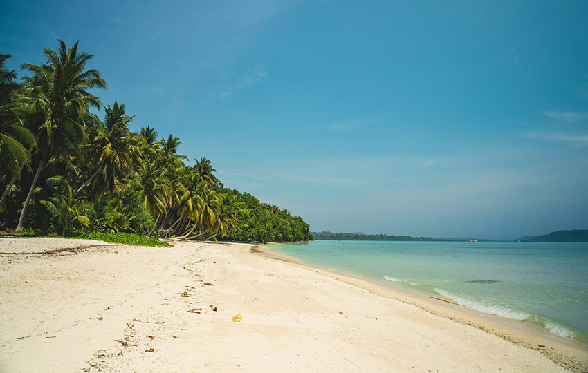 Strand på Andamanerna