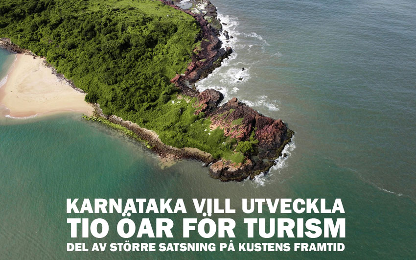 Karnataka vill utveckla tio öar för turism – del av större satsning på kustens framtid