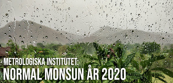 Indien förväntas få normal monsun 2020