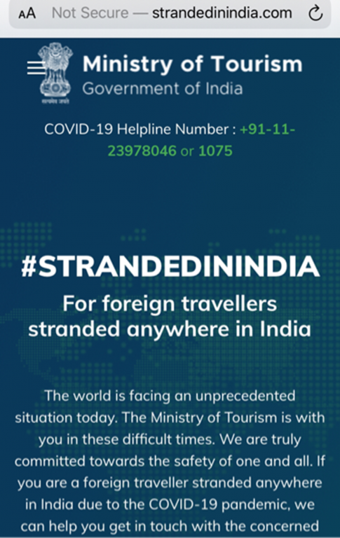 Stranded in India
