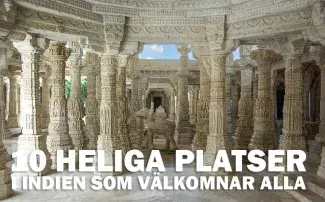10 heliga platser i Indien som välkomnar alla