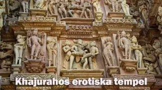 Khajuraho och dess erotiska tempel
