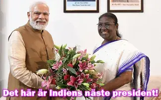 Droupadi Murmu, Indiens president