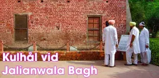Kulhål i väggen vid  Jalianwala Bagh