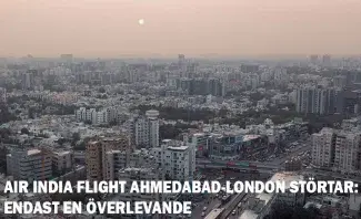Tragedi i Ahmedabad: Air India Dreamliner störtar kort efter start