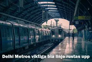 Station på Delhi Metro