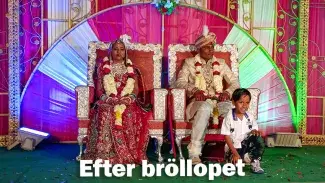 Efter det hinduiska bröllopet