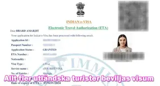 Kraftigt ökat antal turister mellan 2019-2023