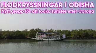 Flodkryssningar i Odisha, Indien
