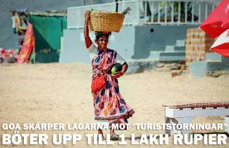 Goa skärper lagarna mot "turiststörningar" – böter upp till 1 lakh rupier