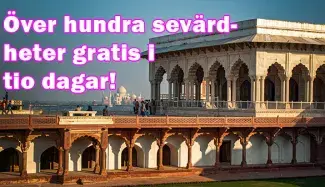 Över hundra indiska sevärdheter får gratis inträde i tio dagar!