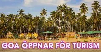 Strandhyddor / Hotell i Goa, Indien - Foto: Mats Larsson
