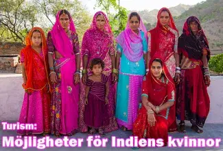 Den indiska turistnäringen ger stora möjligheter till kvinnor och landsbygden