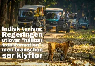 Indisk turism: Regeringen utlovar ”hållbar transformation” – men branschen ser klyftor