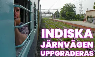 Säkrare och bekvämare tågresor i Indien