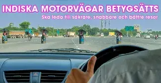 De indiska motorvägarna ska betygsättas