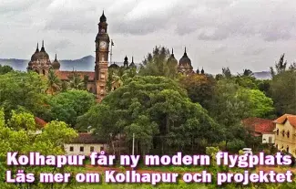 Kolhapur Airport: Indiska regeringen lovar ny flygterminal i världsklass