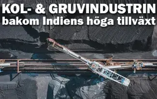 Kol- och gruvindustrin bakom Indiens tillväxt?