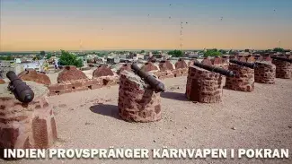 1974 - Indien provspränger sitt första kärnvapen