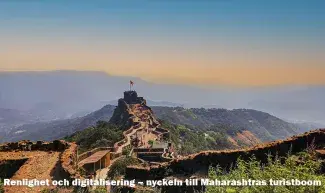 Renlighet och digitalisering – nyckeln till Maharashtras turistboom