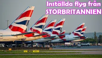 Indien ställer in alla flygningar till och från Storbritannien