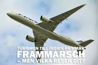 Turismen till Indien på stark frammarsch – men vilka reser dit?