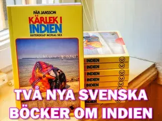 Boktipset: Två nya böker om Indien — Kärlek i Indien av Pär Jansson samt ny kokb