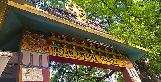 Tibetanska flyktingkolonin i Delhi